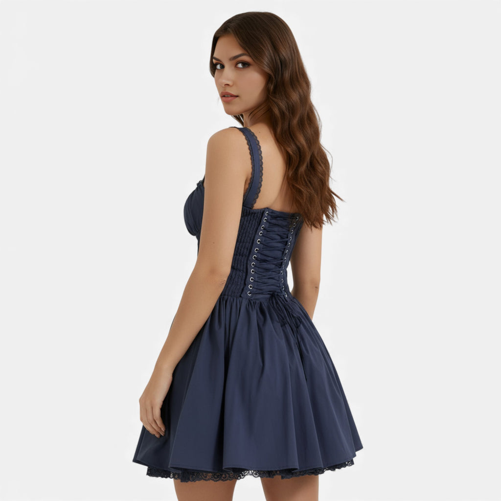 Ruby Lily | Women’s Lace Corset Mini Dress