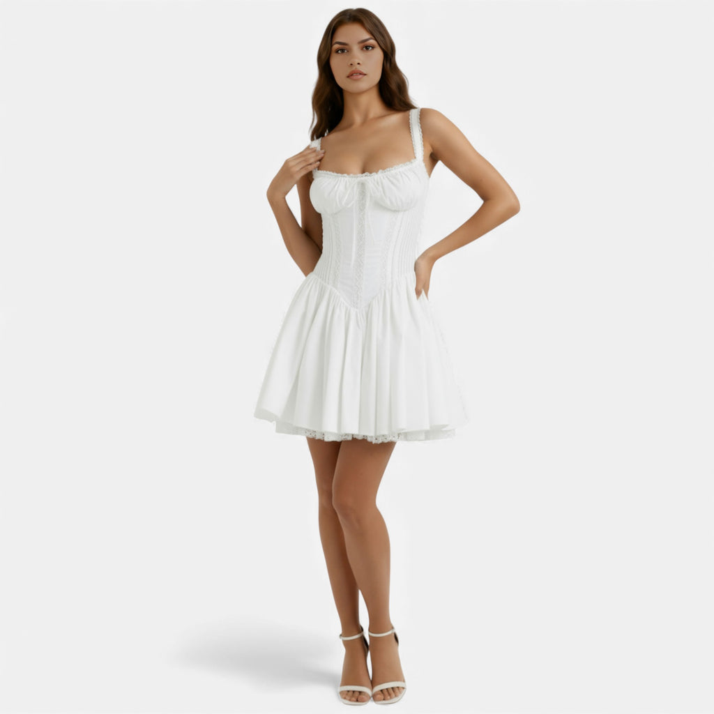 Ruby Lily | Women’s Lace Corset Mini Dress