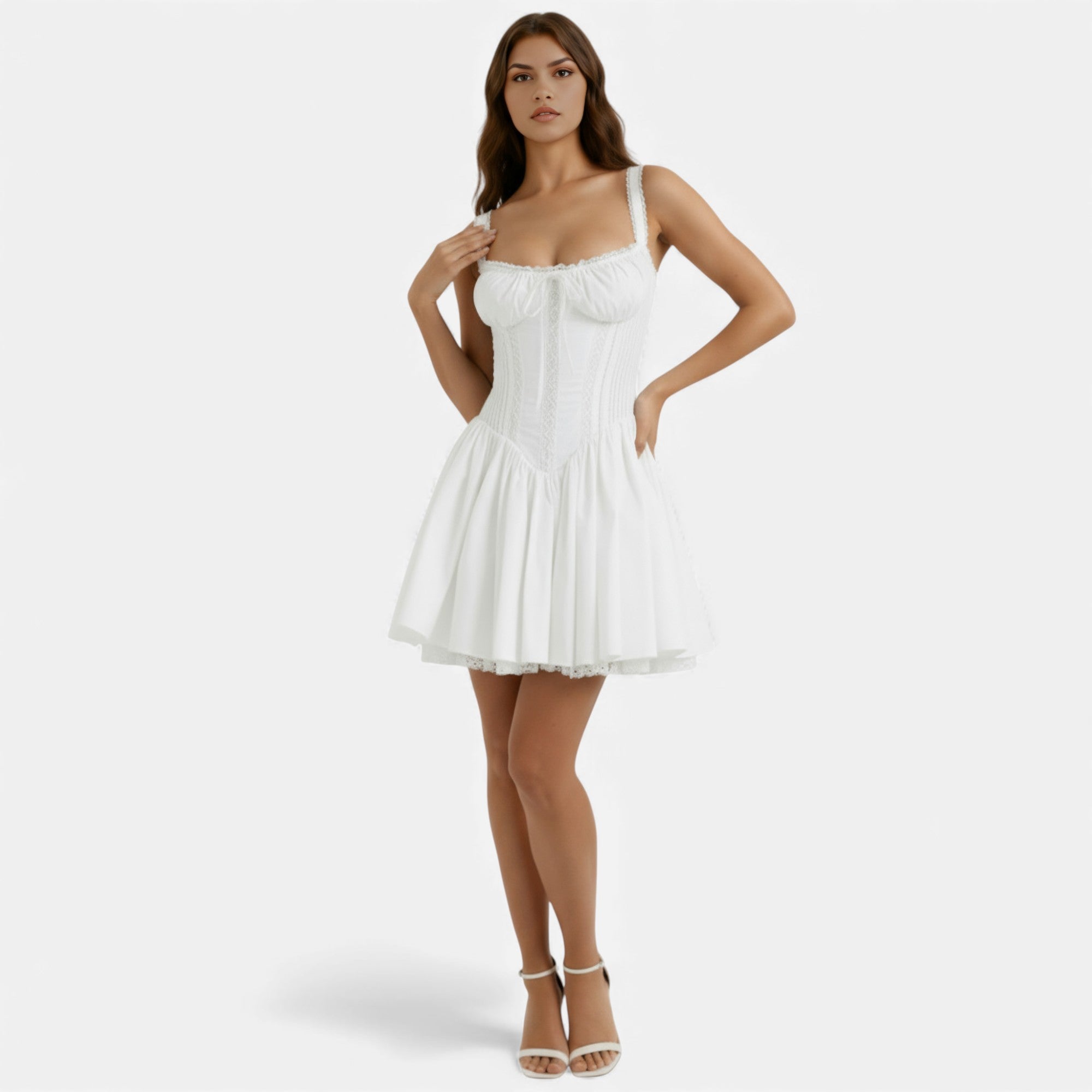 Ruby Lily | Women’s Lace Corset Mini Dress