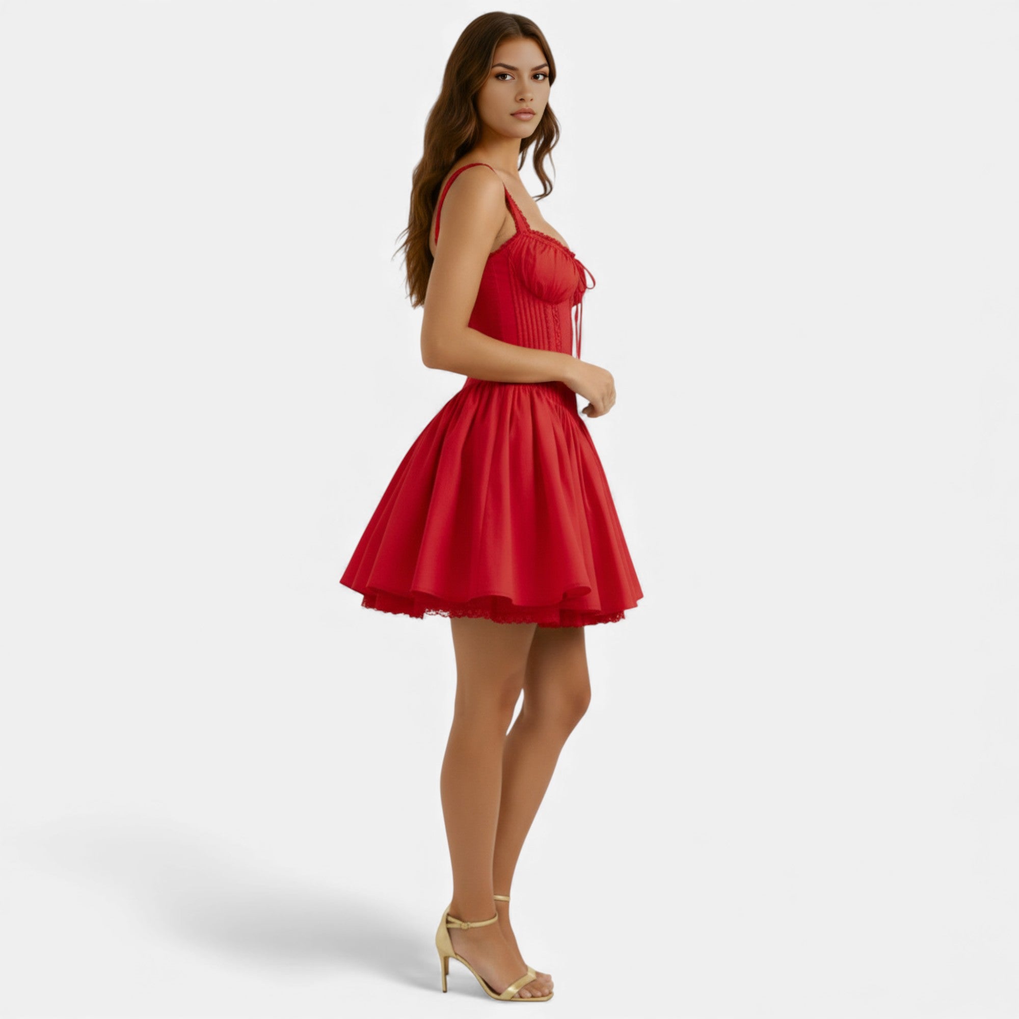 Ruby Lily | Women’s Lace Corset Mini Dress