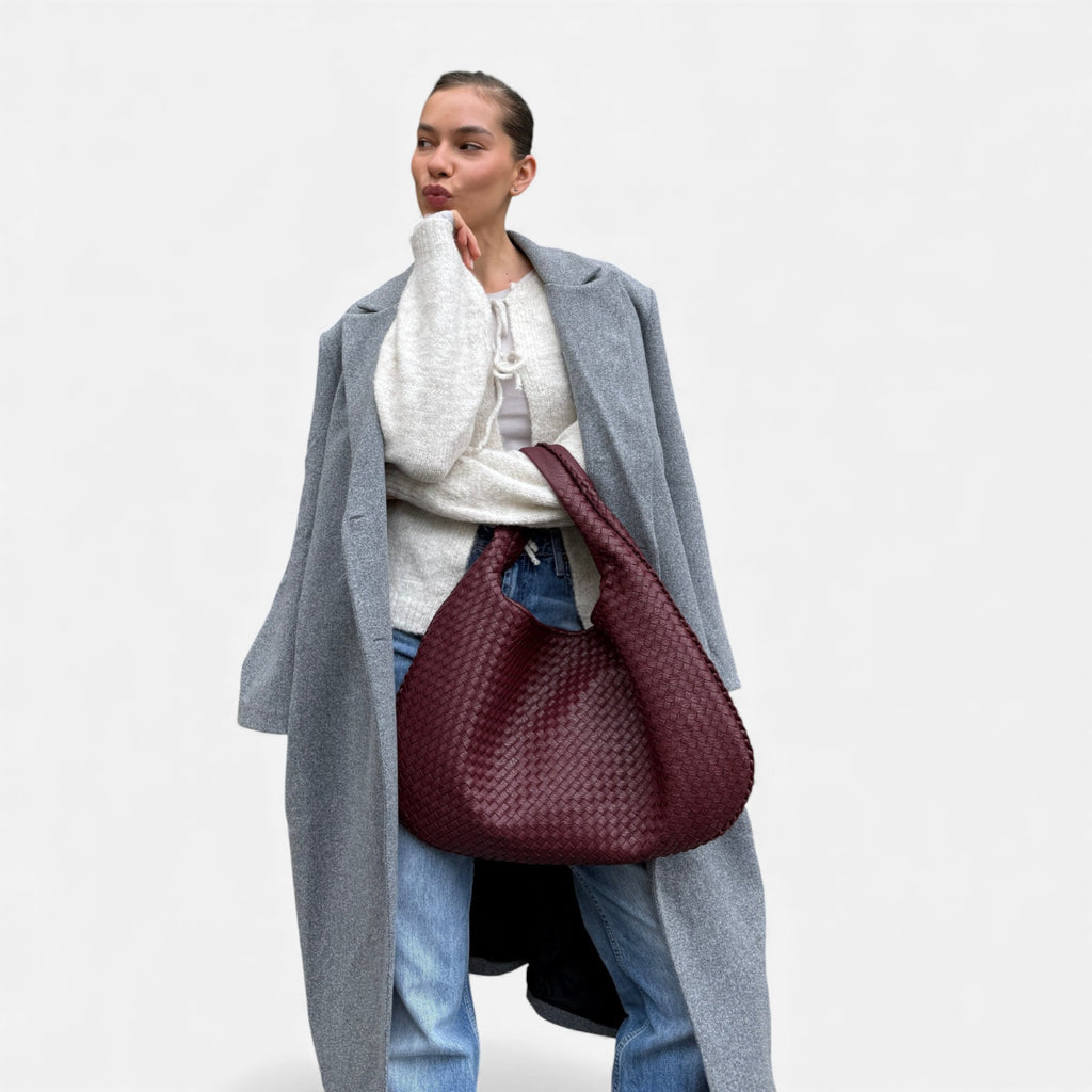 Ruby Lily | Women’s Knitted Cardigan Tie Front Beige