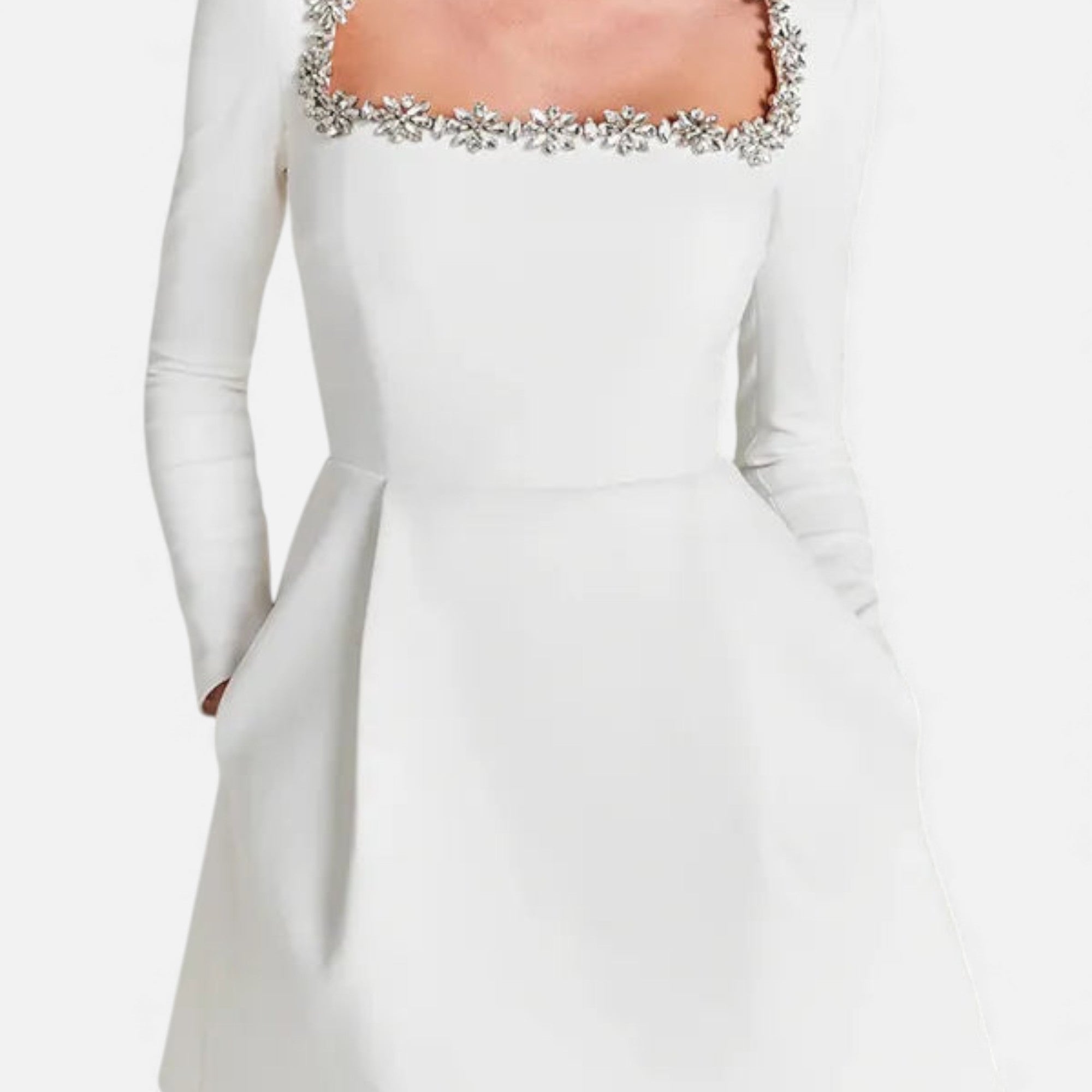 Ruby Lily | Women’s Velvet A‑Line Mini Dress