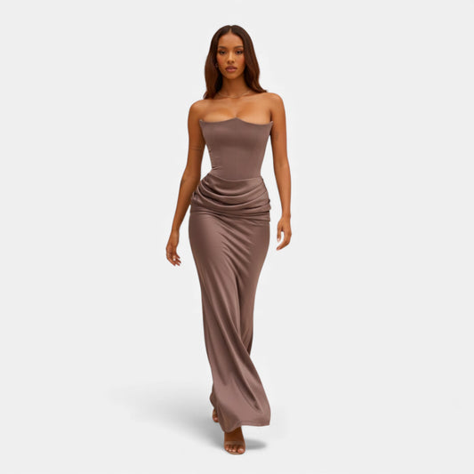 Ruby Lily | Women’s Heritage Corset Midi Dress