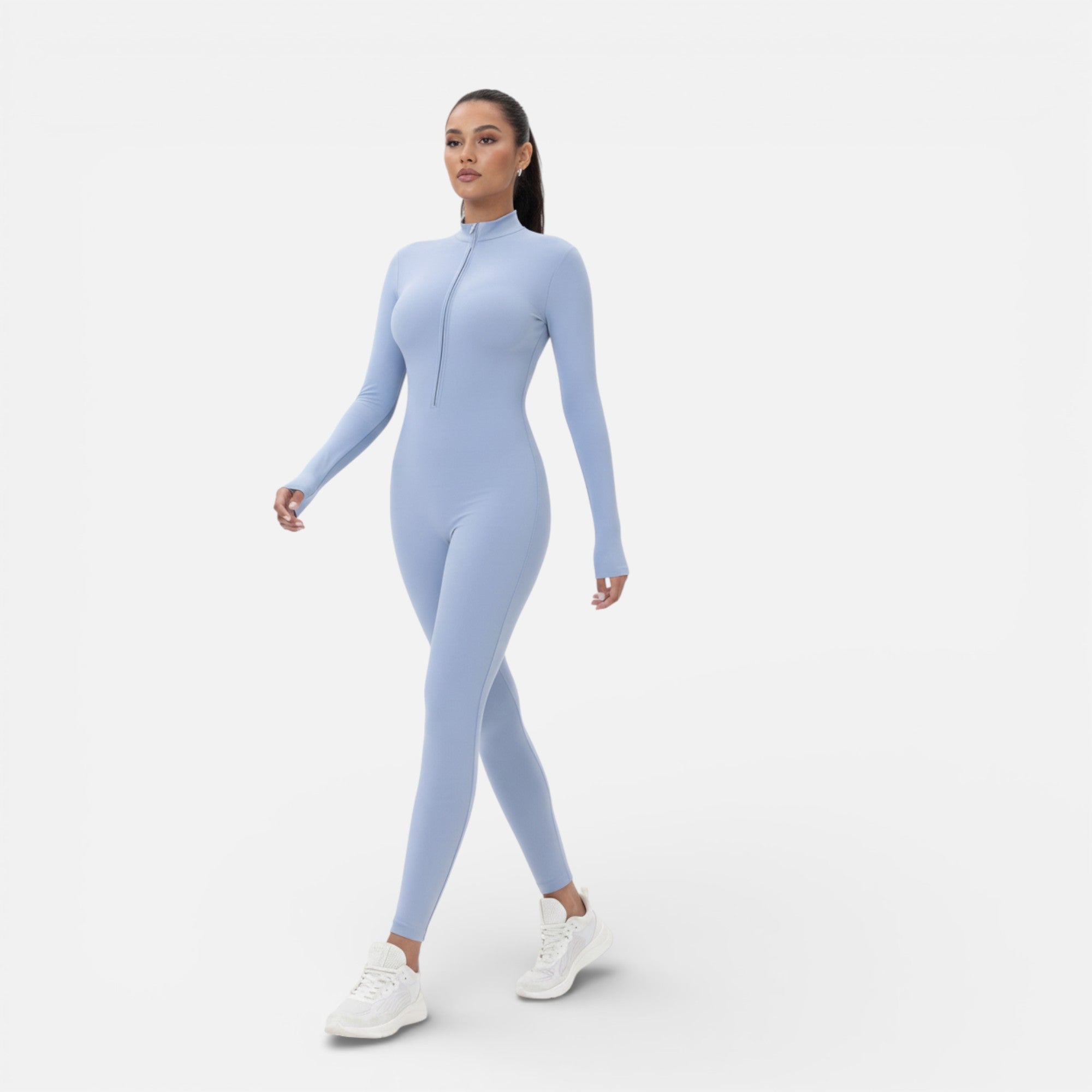 Ruby Lily | Women’s Sculpted Cashmere‑Touch Jumpsuit