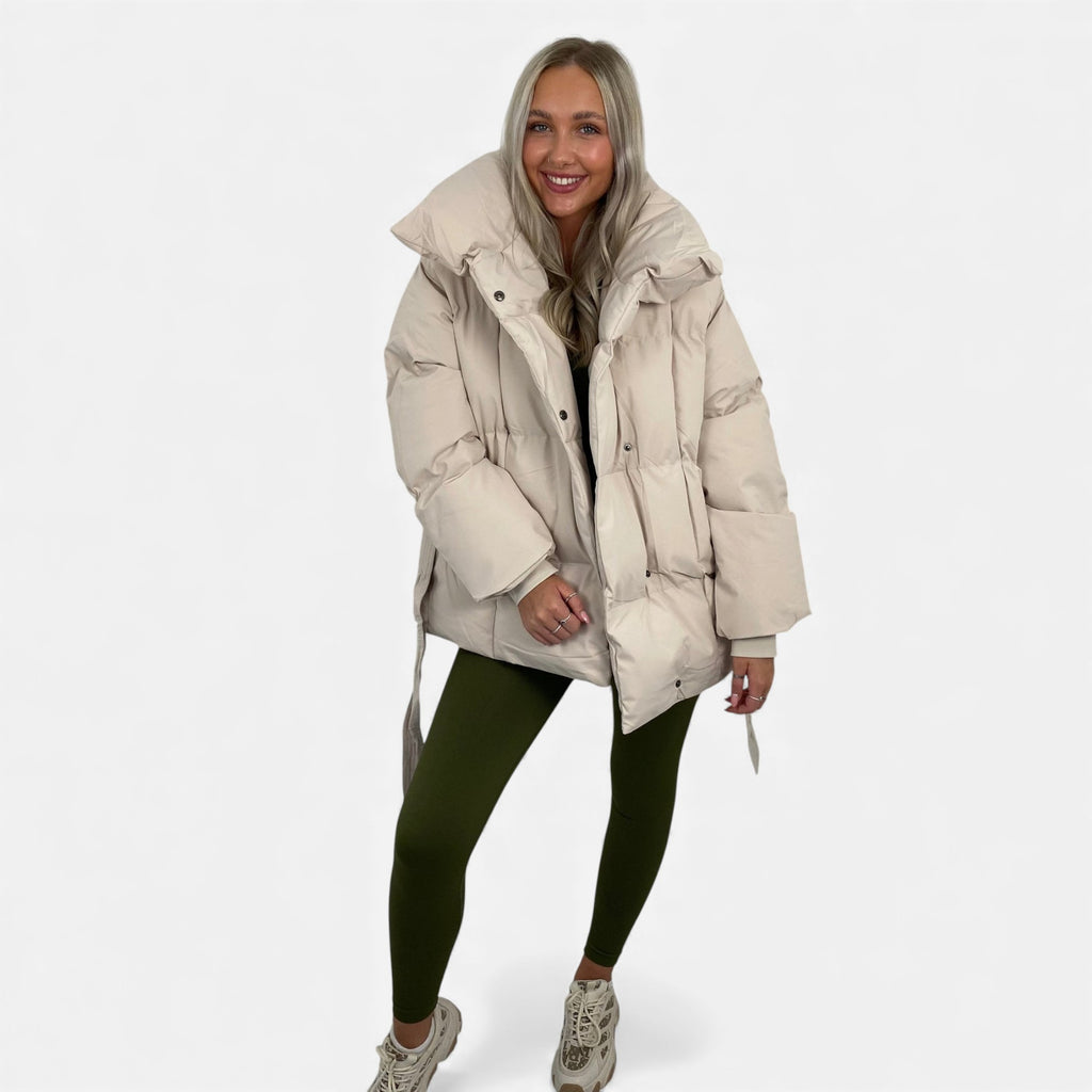 Ruby Lily | Women’s Belted Quilted Jacket