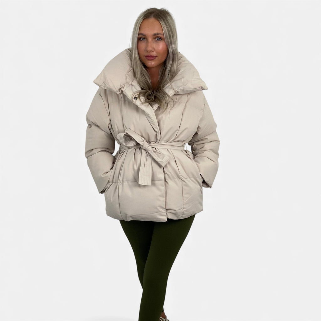 Ruby Lily | Women’s Belted Quilted Jacket