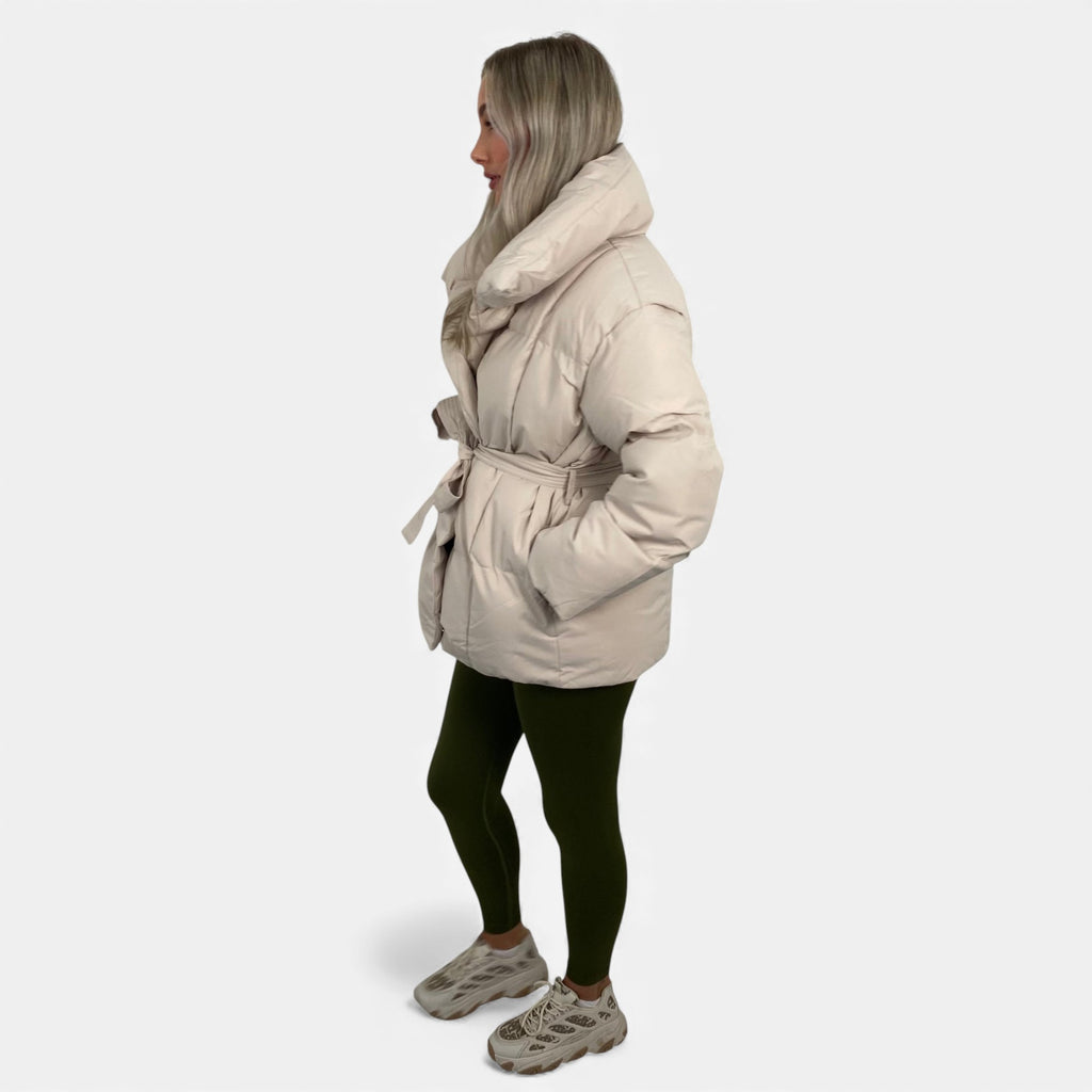 Ruby Lily | Women’s Belted Quilted Jacket