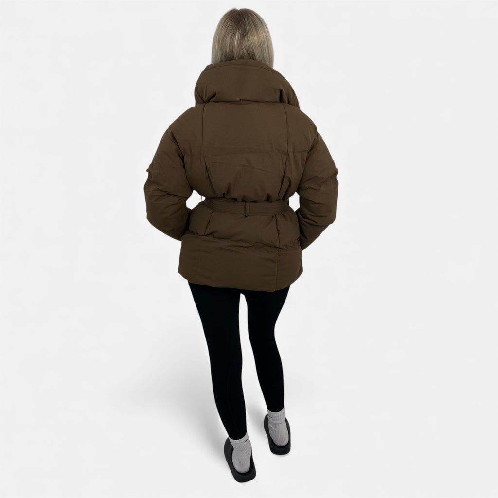 Ruby Lily | Women’s Belted Quilted Jacket