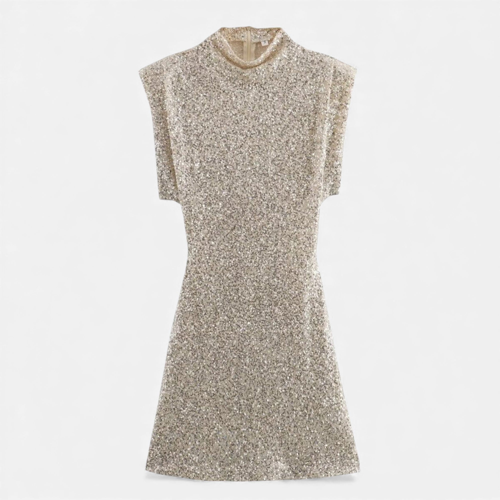 Ruby Lily | Women’s Sequin A-Line Dress in Cashmere Glow
