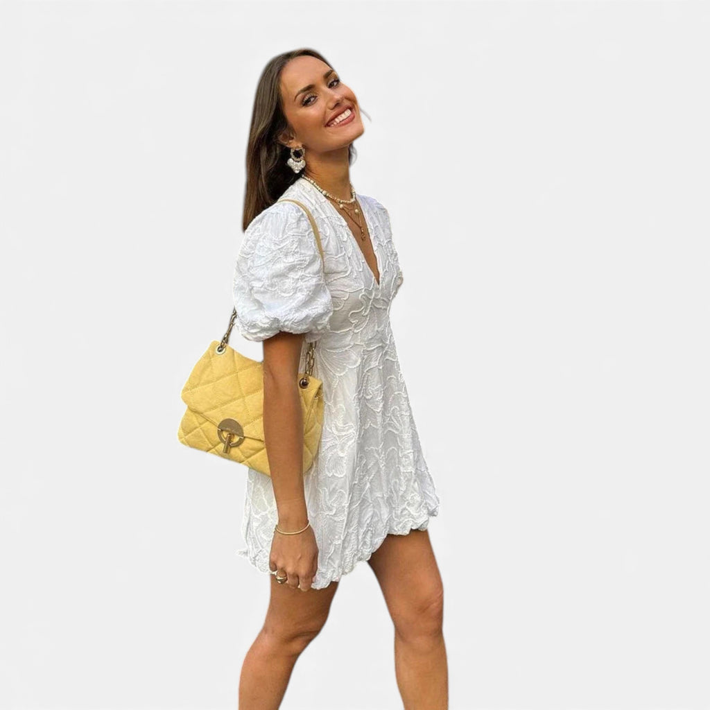 Ruby Lily | Women’s Embroidered Floral Midi Dress