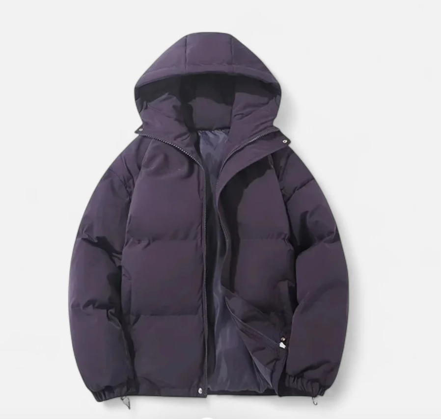 Unisex Hooded Cotton Puffer Jacket