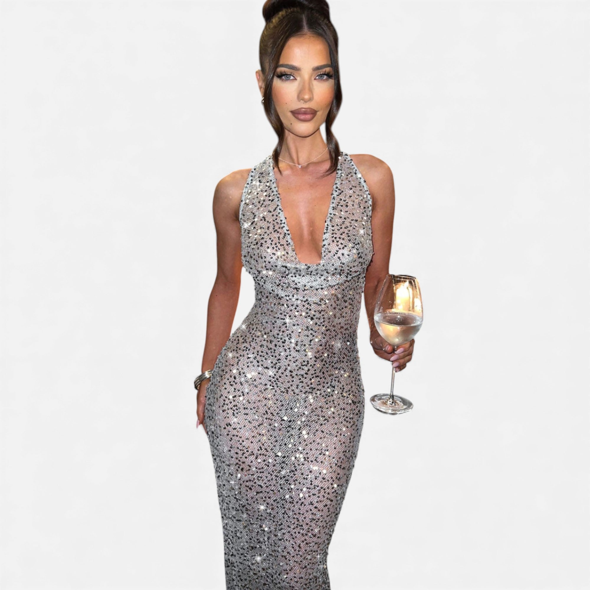 Ruby Lily | Women’s Maxi Dress in Luxury Sequin