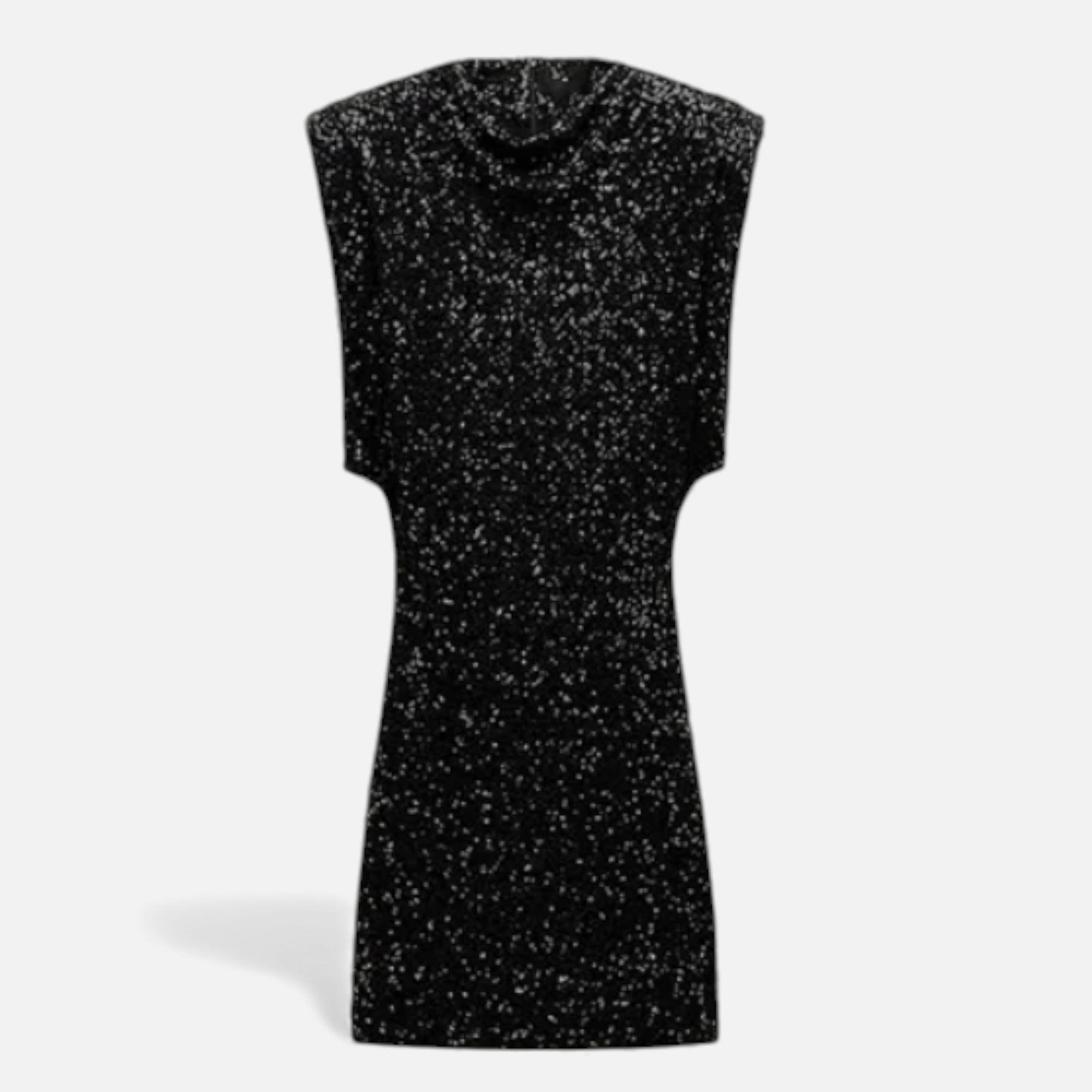 Ruby Lily | Women’s Sequin A-Line Dress in Cashmere Glow