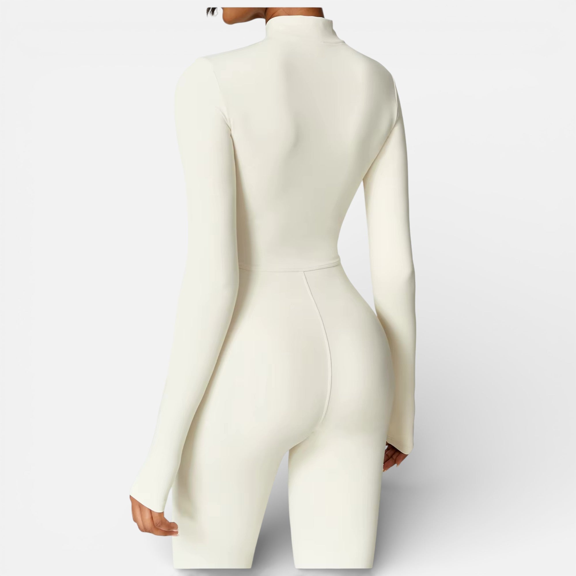 Ruby Lily | Women’s Sculpted Cashmere‑Touch Jumpsuit