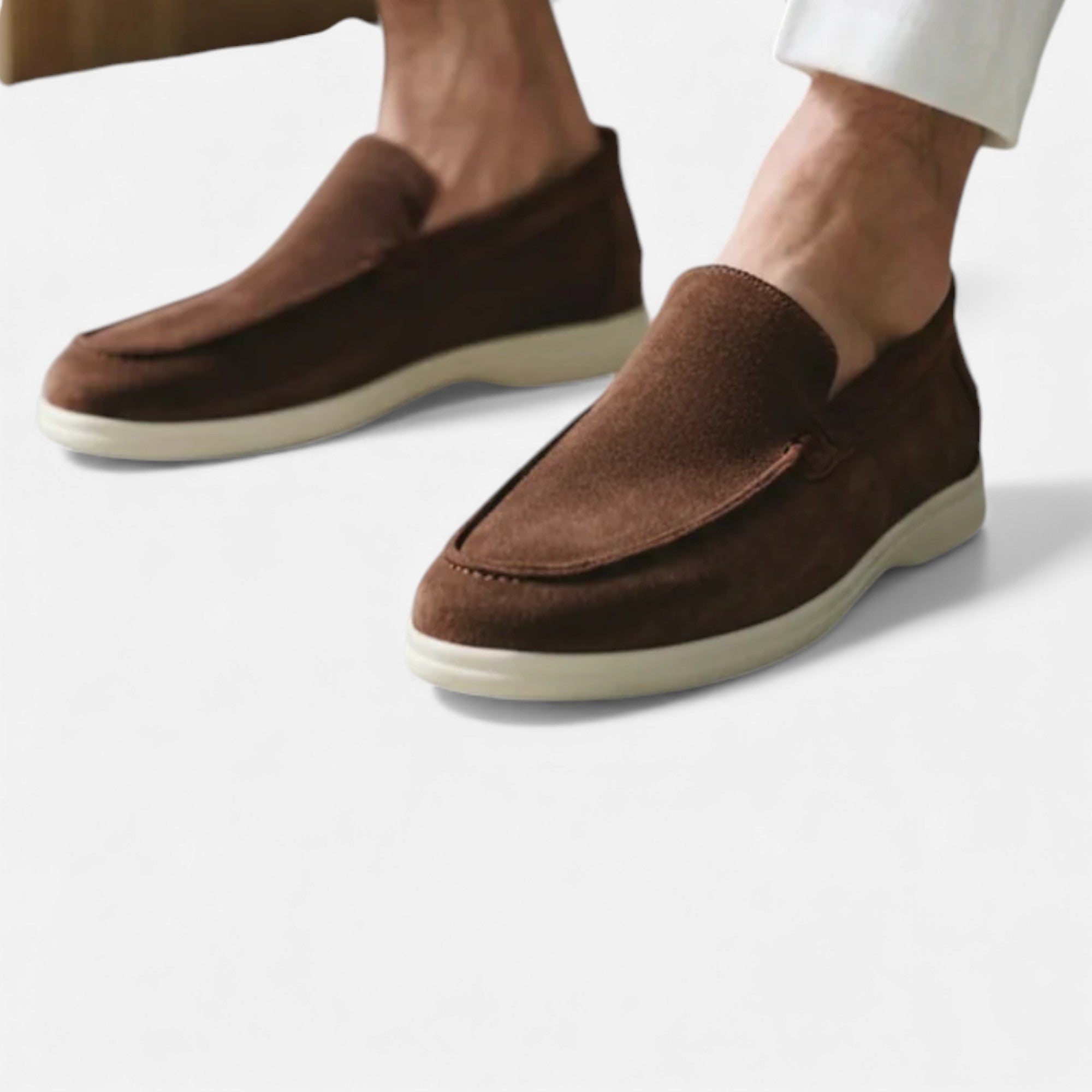 Ruby Lily | Men’s Suede Slip-Ons