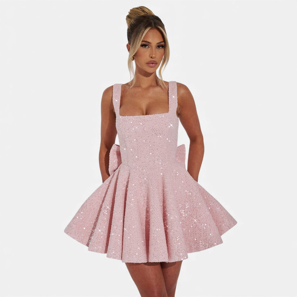 Ruby Lily | Women’s Tweed Mini Dress — Riviera Charm