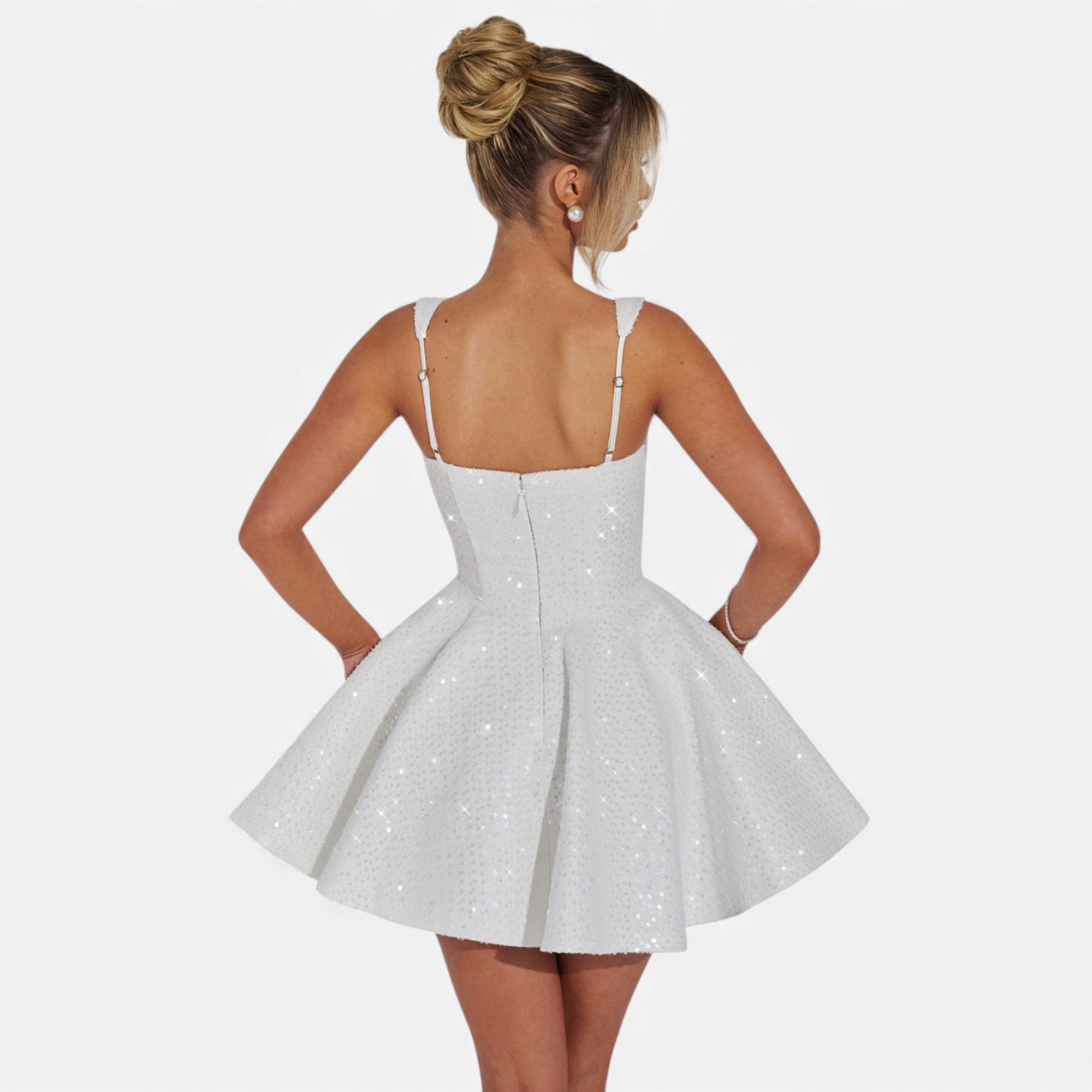 Ruby Lily | Women’s Tweed Mini Dress — Riviera Charm