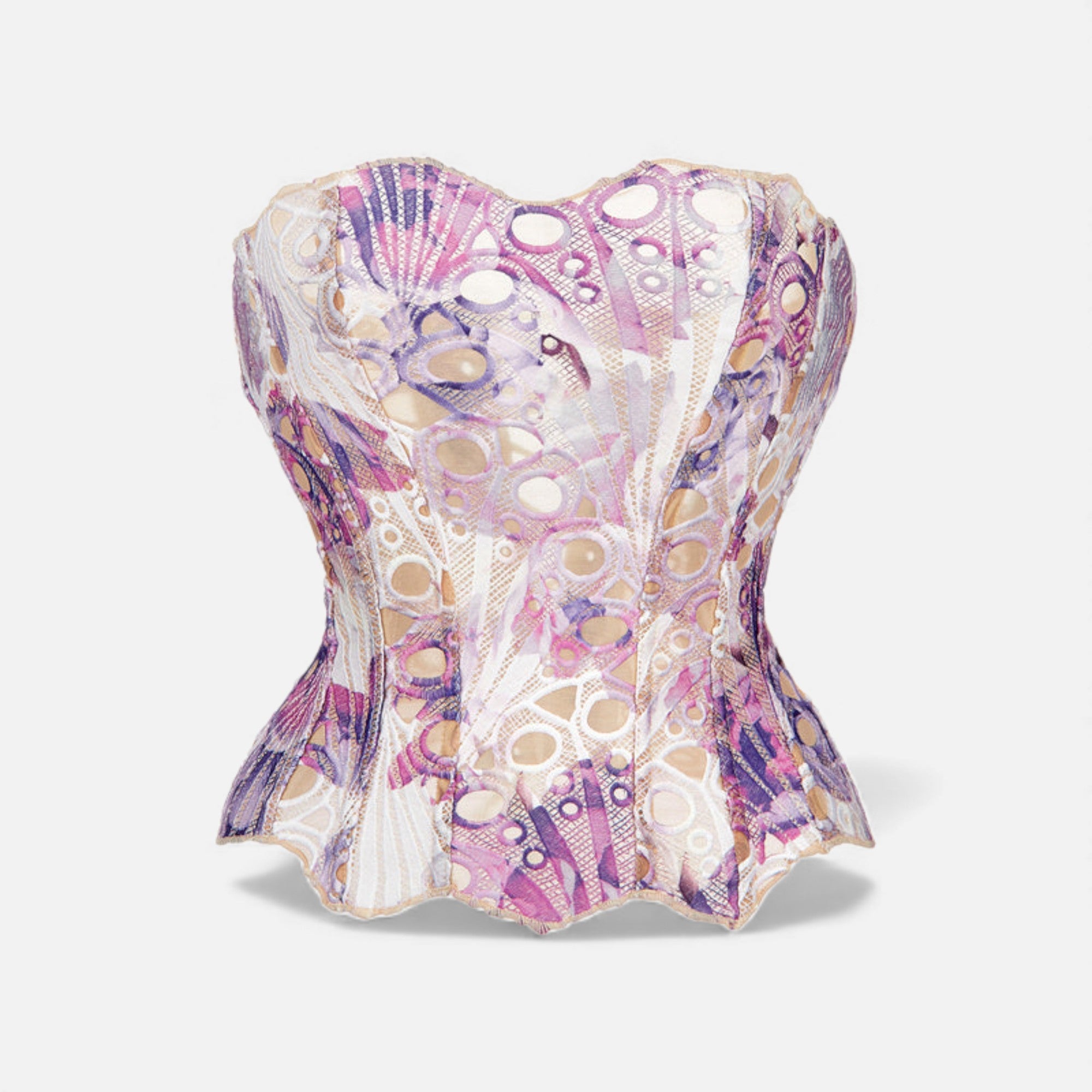 Ruby Lily | Women’s Lace-Tie Corset Top