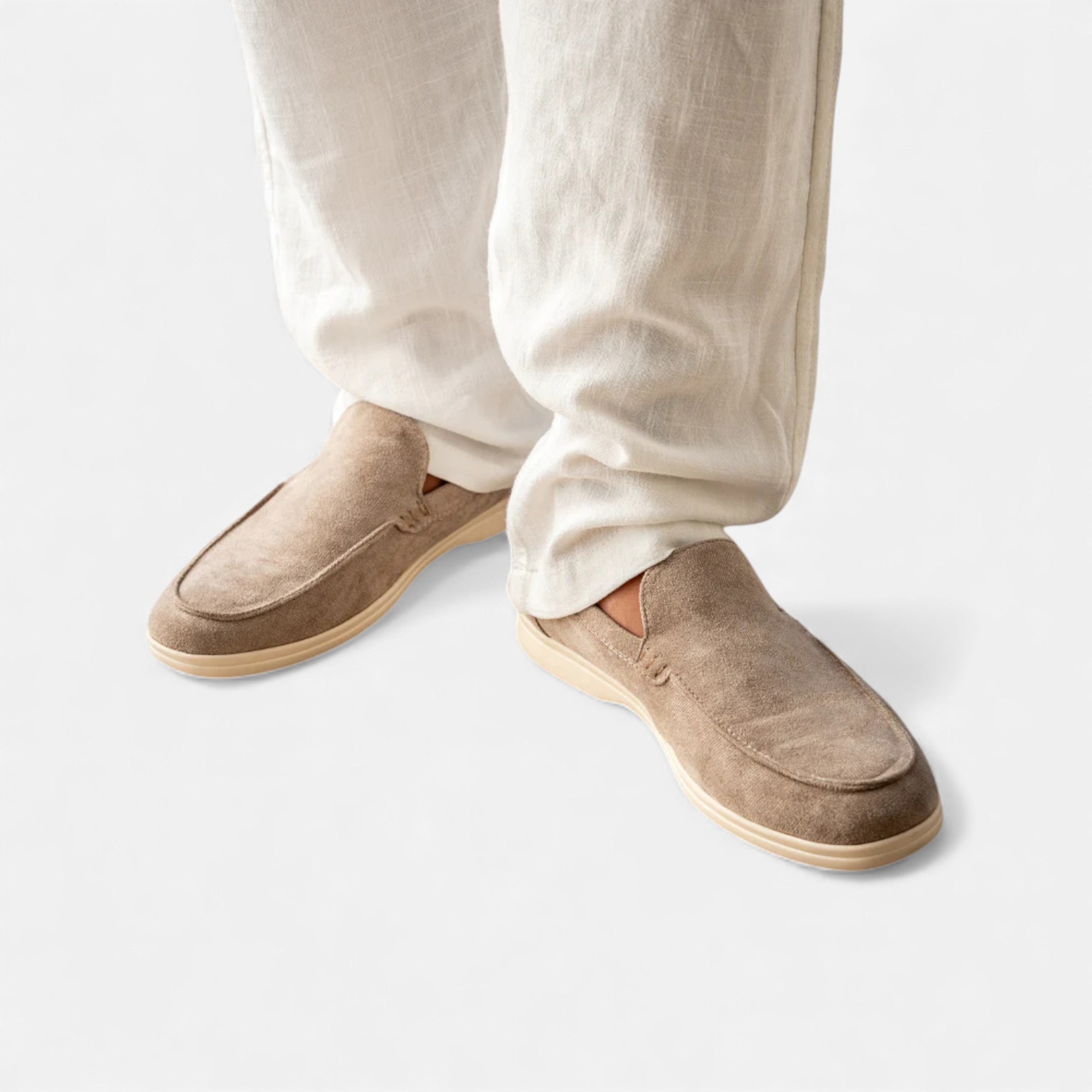 Ruby Lily | Men’s Suede Slip-Ons