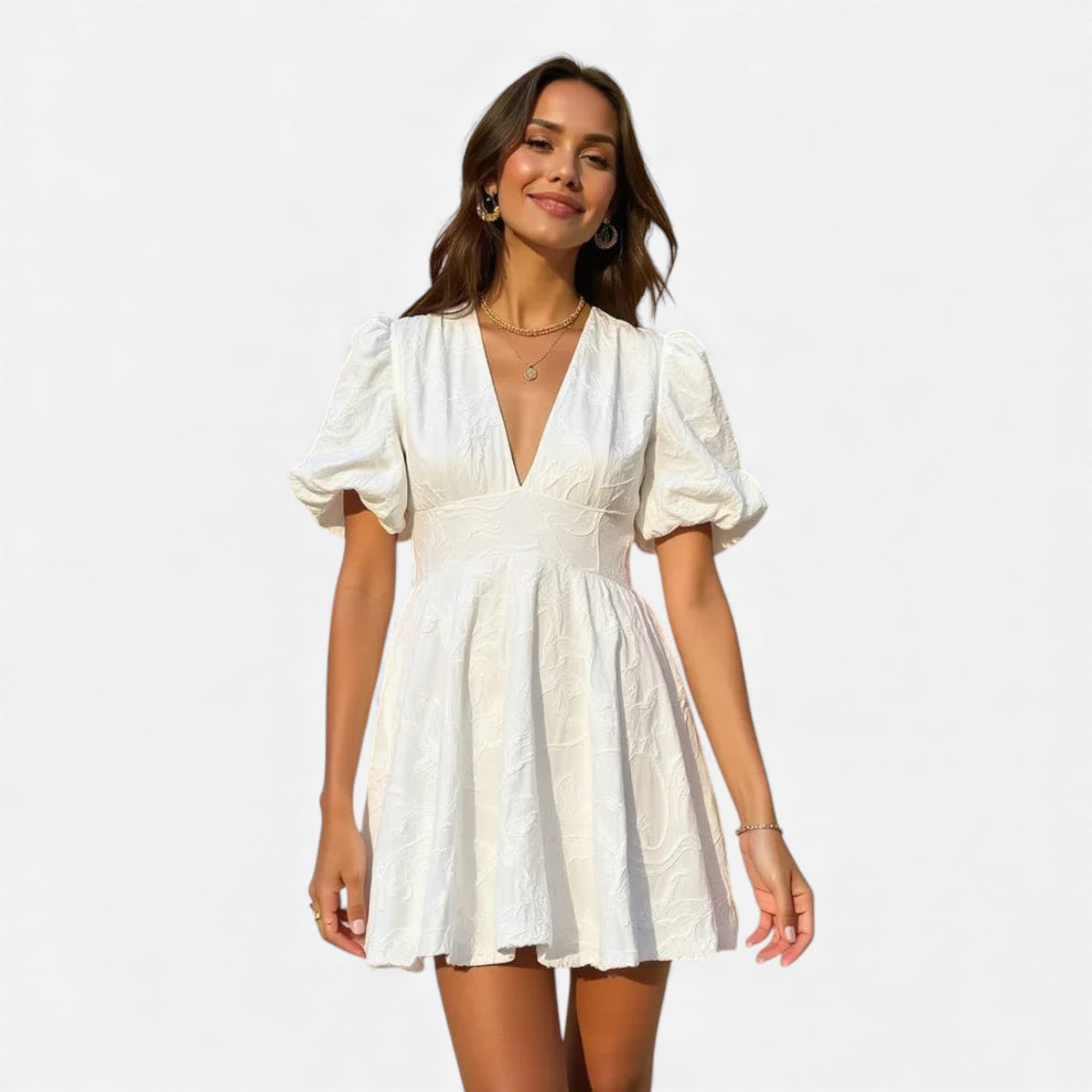 Ruby Lily | Women’s Embroidered Floral Midi Dress