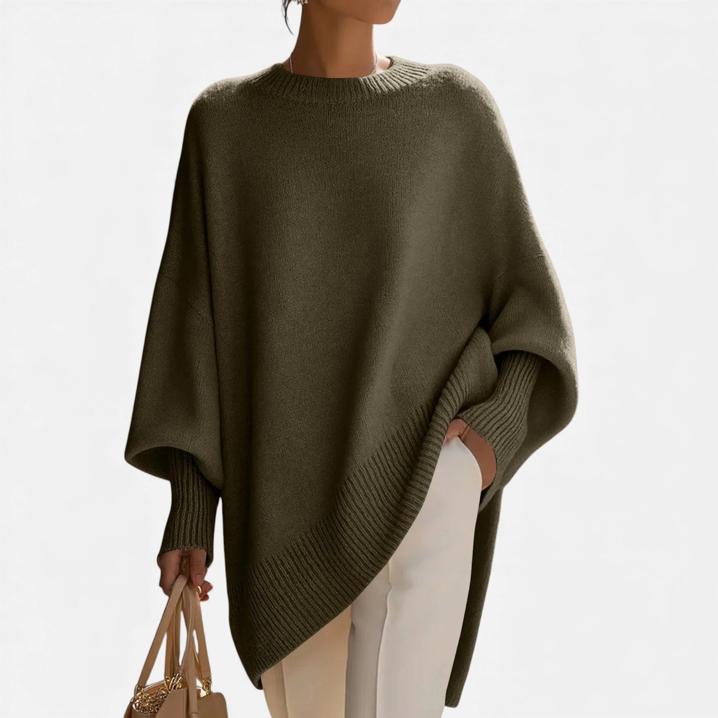 Ruby Lily | Women’s Cashmere-Touch Knit Sweater