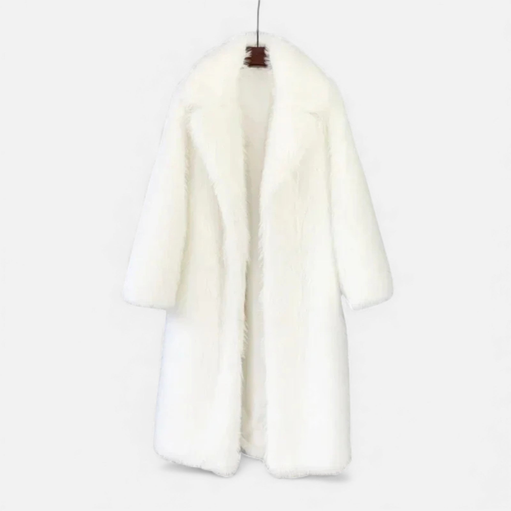 Ruby Lily | Women’s Long Faux-Fur Overcoat – Heritage Edition